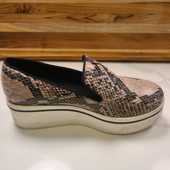 Stella McCartney Binx Python Slip-On Platform Shoes Size 36 - Picture 10 of 16